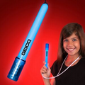 5 Day Custom Waterproof Blue Light Stick w/ Lanyard